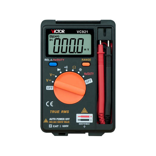 VC921卡片式萬用表